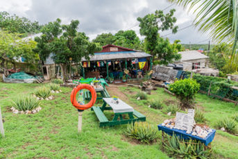 Einziges Dorf auf Mayreau Einziges Dorf auf Mayreau